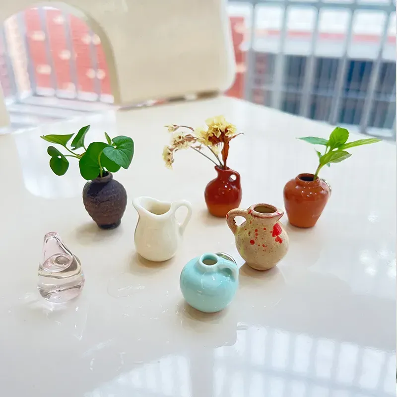 Mini Ceramics Vase Fridge Magnet